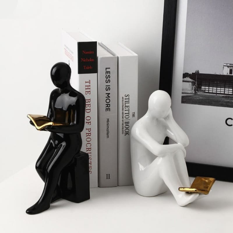 Aparador de Livros Bibliocanto Cerâmica Decorativo Polihousi 1