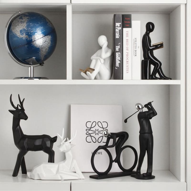Aparador de Livros Bibliocanto Cerâmica Decorativo Polihousi 9
