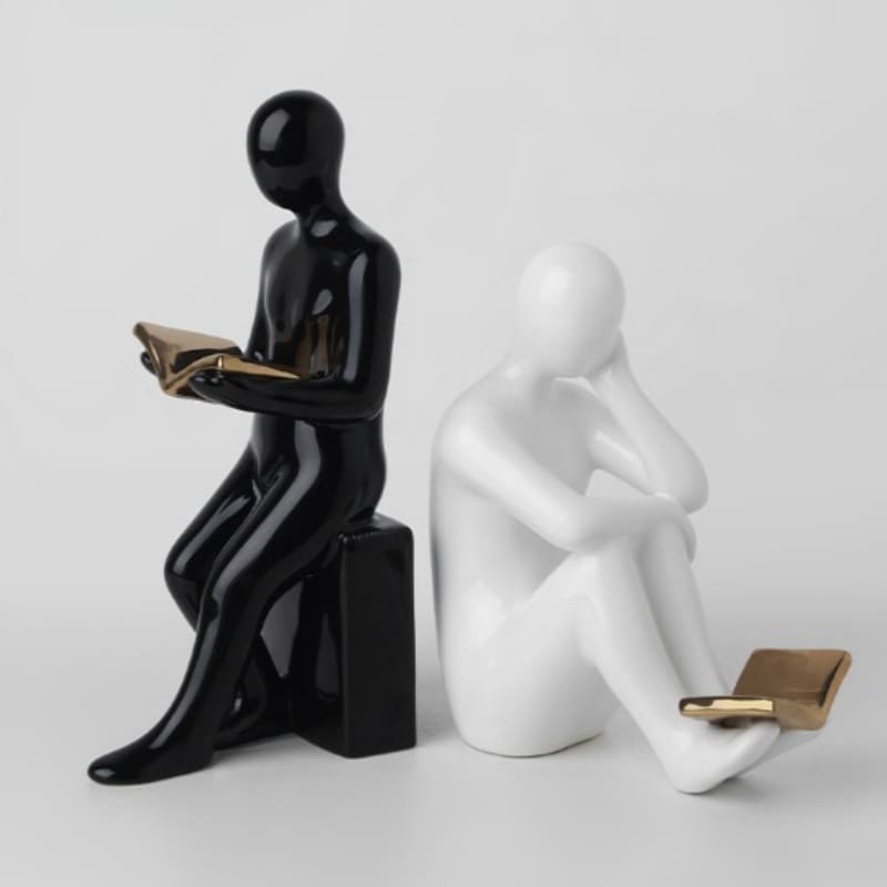 Aparador de Livros Bibliocanto Cerâmica Decorativo Polihousi 2