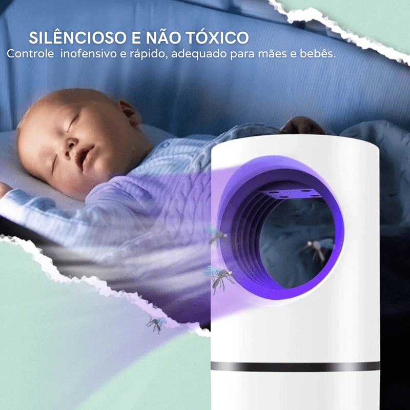 Armadilha Para Mosquito Elétrica Luz Ultravioleta Polihousi 7