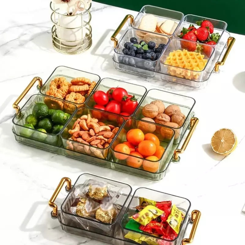 Bandeja de Lanche Multifuncional com Potes de Armazenamento Polihousi 11