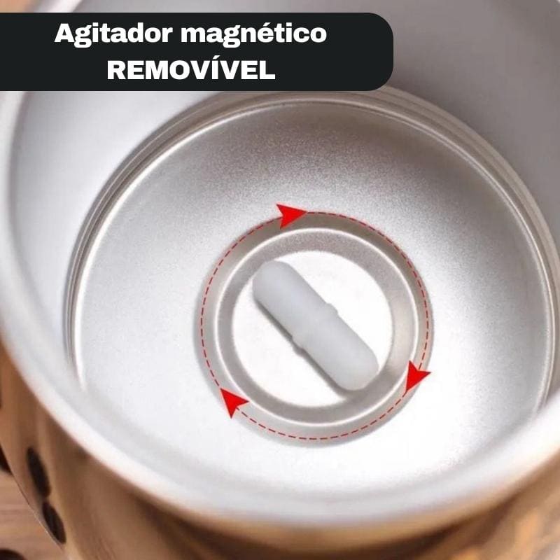 Caneca Térmica Mixer de Inox Portátil Polihousi 10