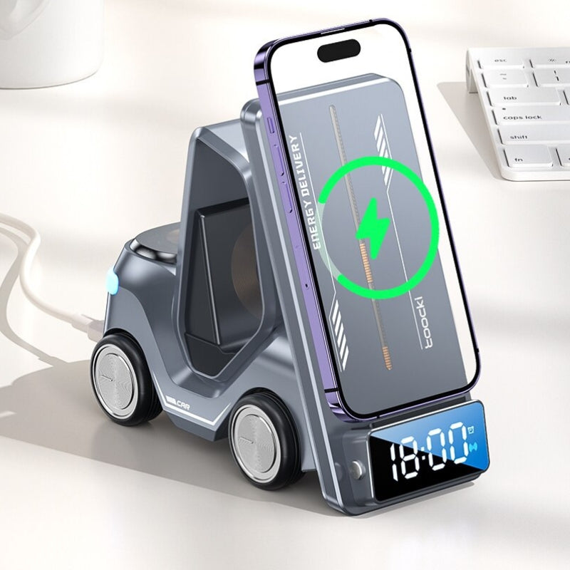 Carregador por Indução Carro Sem Fio Iphone/Samsung/Huawei Polihousi 2