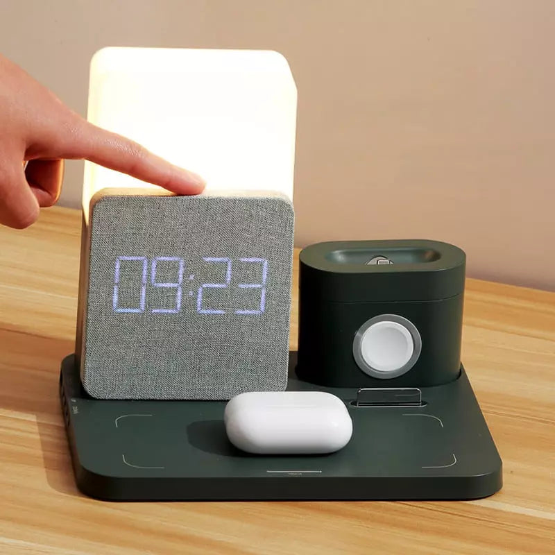 Carregador por Indução Luminária de Mesa e Despertador Polihousi 6