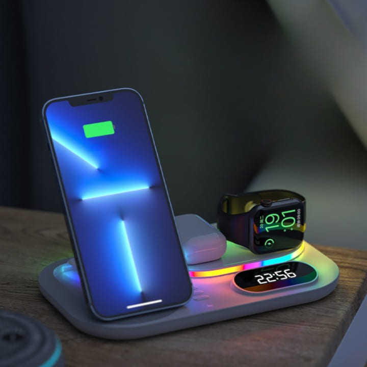 Carregador por Indução Sem Fio Iphone/Samsung/Huawei Polihousi 1