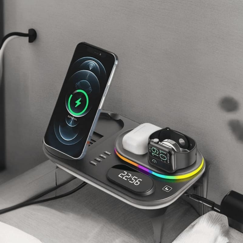 Carregador por Indução Sem Fio Iphone/Samsung/Huawei Polihousi 12