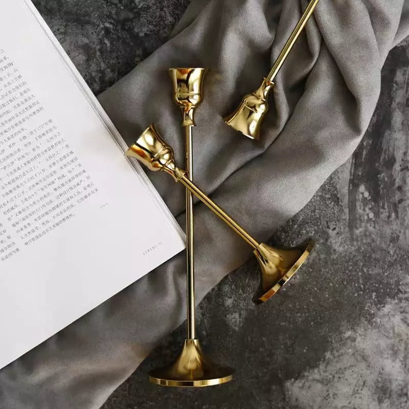 Castiçais Suporte de Velas Retro Decorativos Polihousi 4