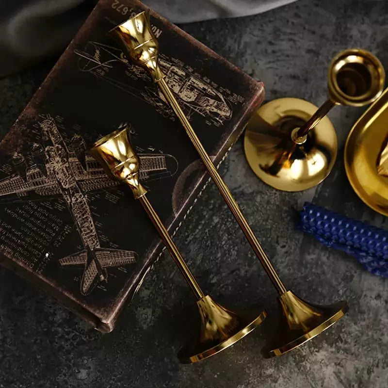 Castiçais Suporte de Velas Retro Decorativos Polihousi 8
