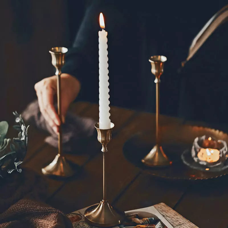 Castiçais Suporte de Velas Retro Decorativos Polihousi 10