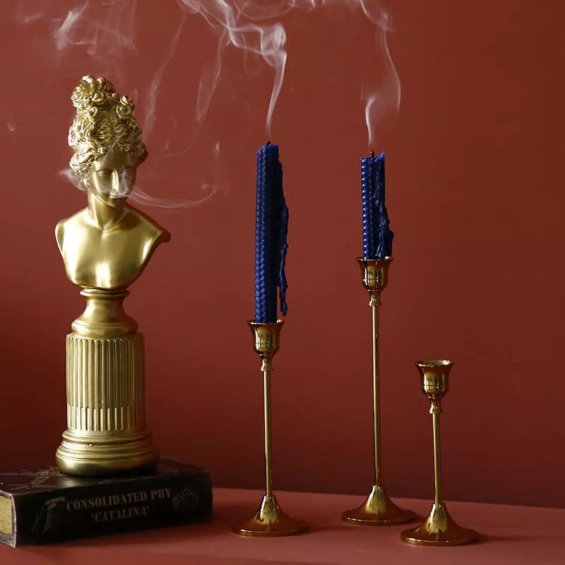 Castiçais Suporte de Velas Retro Decorativos Polihousi 14