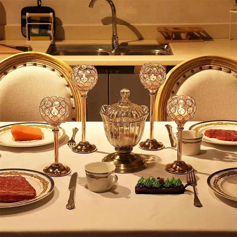 Castiçais Suporte de Velas de Luxo Decorativos Polihousi 7