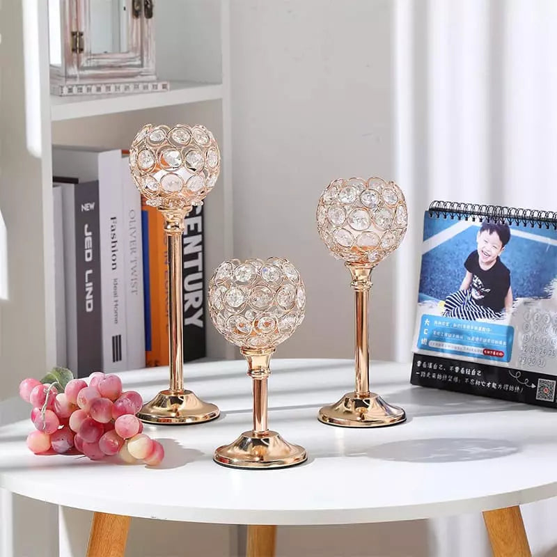 Castiçais Suporte de Velas de Luxo Decorativos Polihousi 4