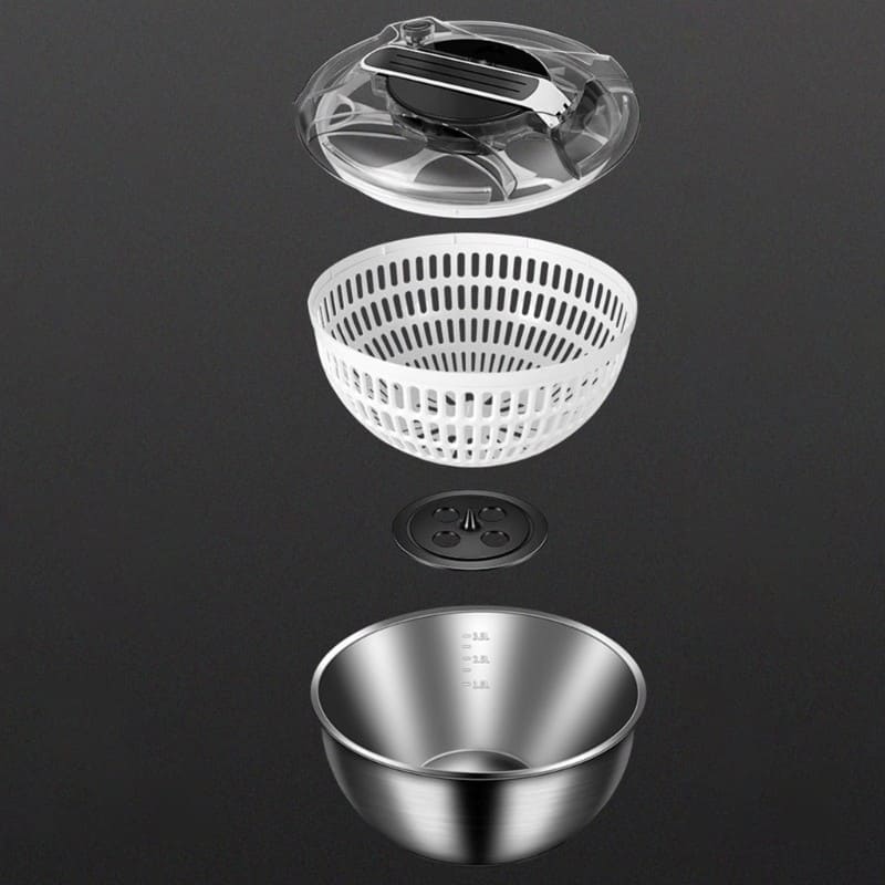 Centrifuga Secadora de Salada Bowl Inox Polihousi 2
