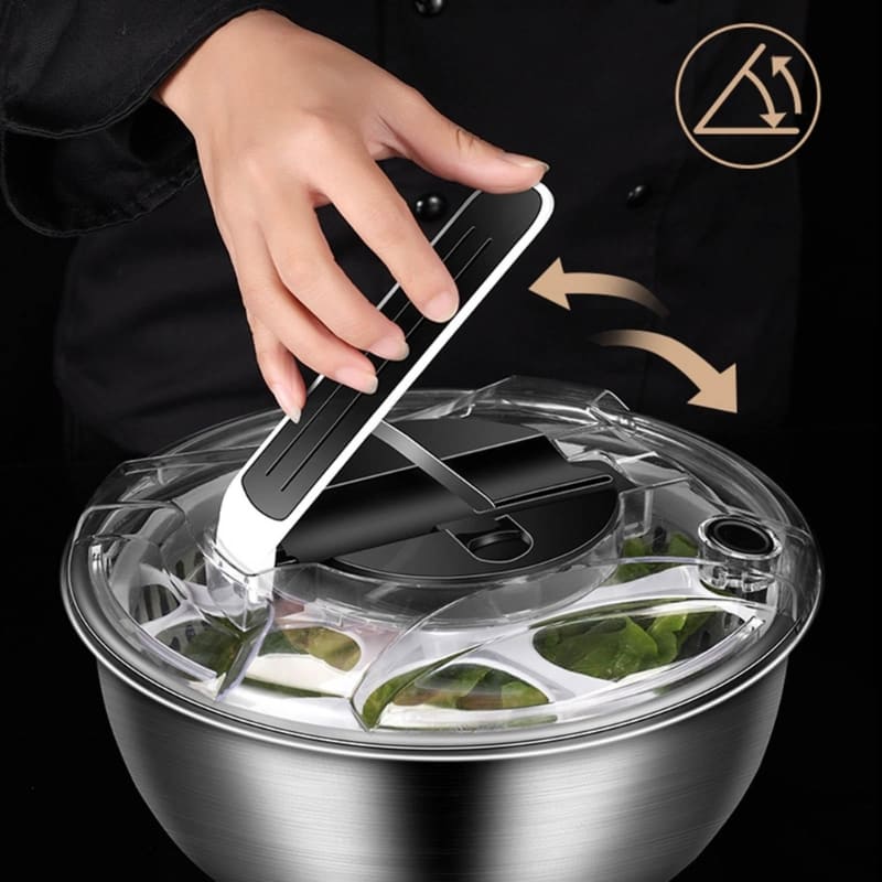 Centrifuga Secadora de Salada Bowl Inox Polihousi 5