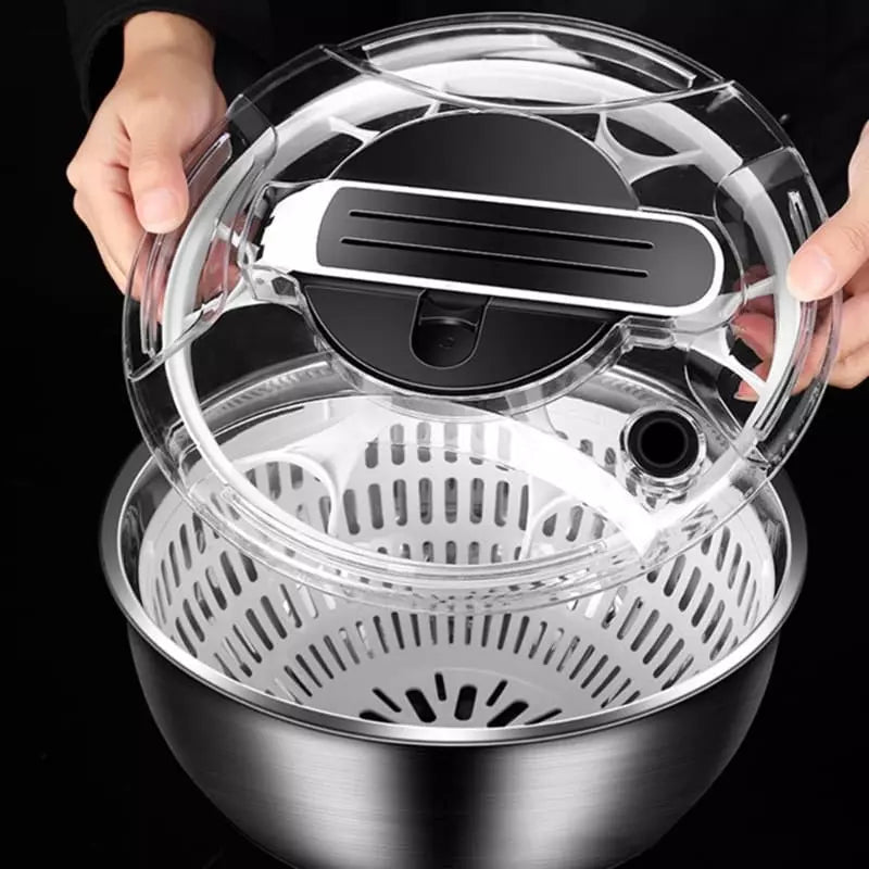 Centrifuga Secadora de Salada Bowl Inox Polihousi 8