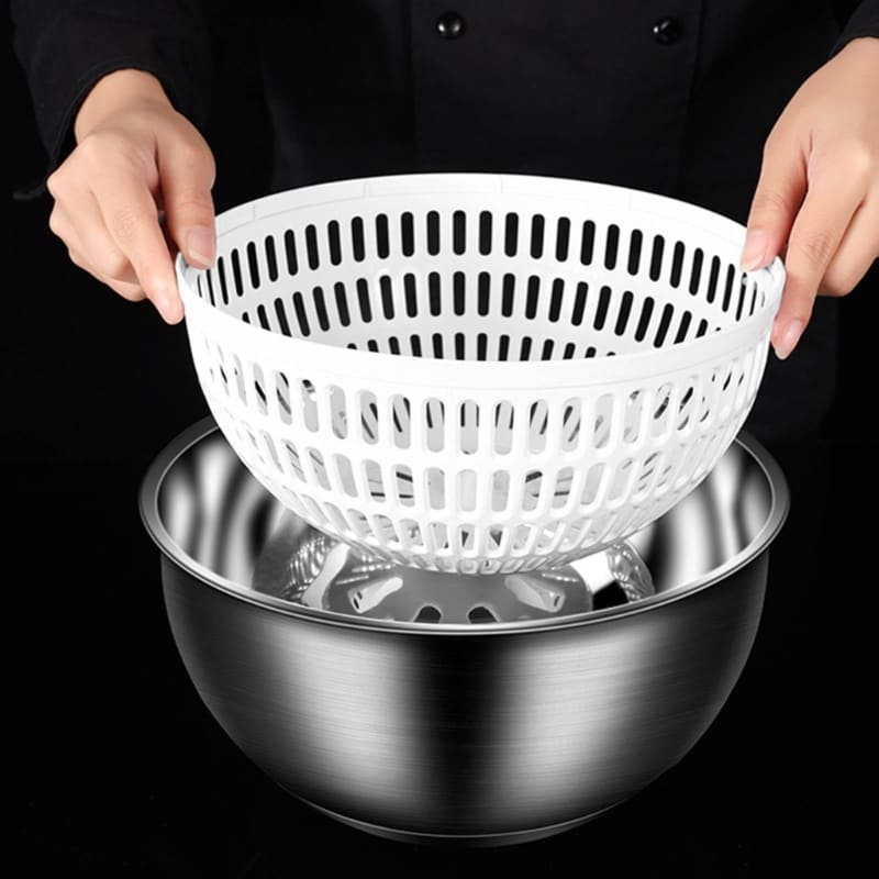 Centrifuga Secadora de Salada Bowl Inox Polihousi 10