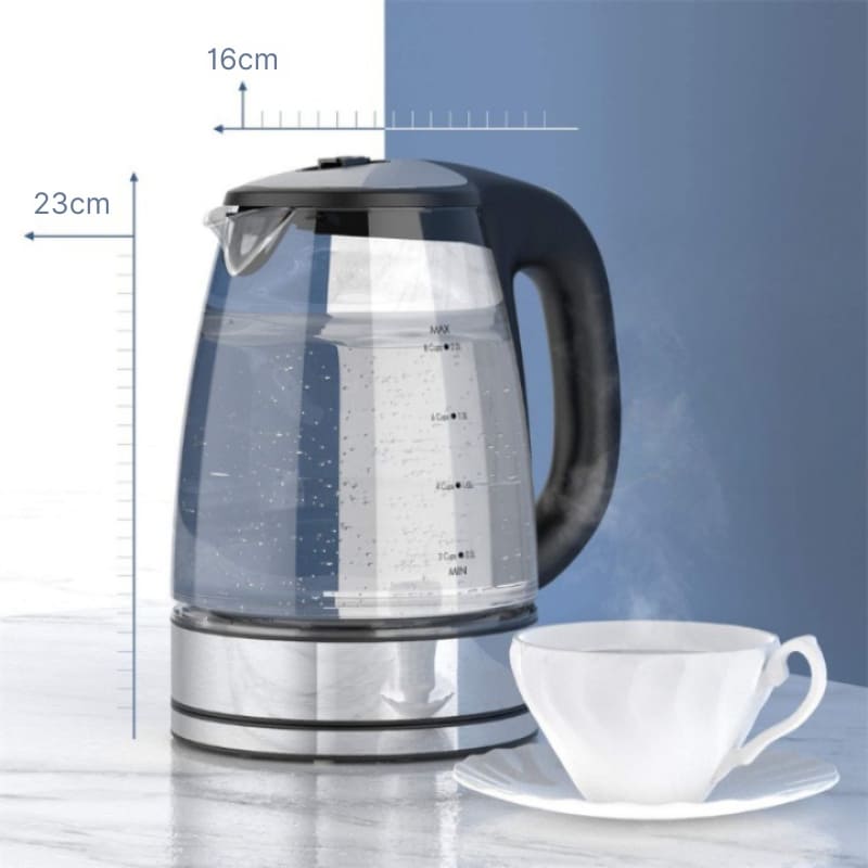 Chaleira Elétrica 2L Borossilicato 110v/220v Polihousi 13