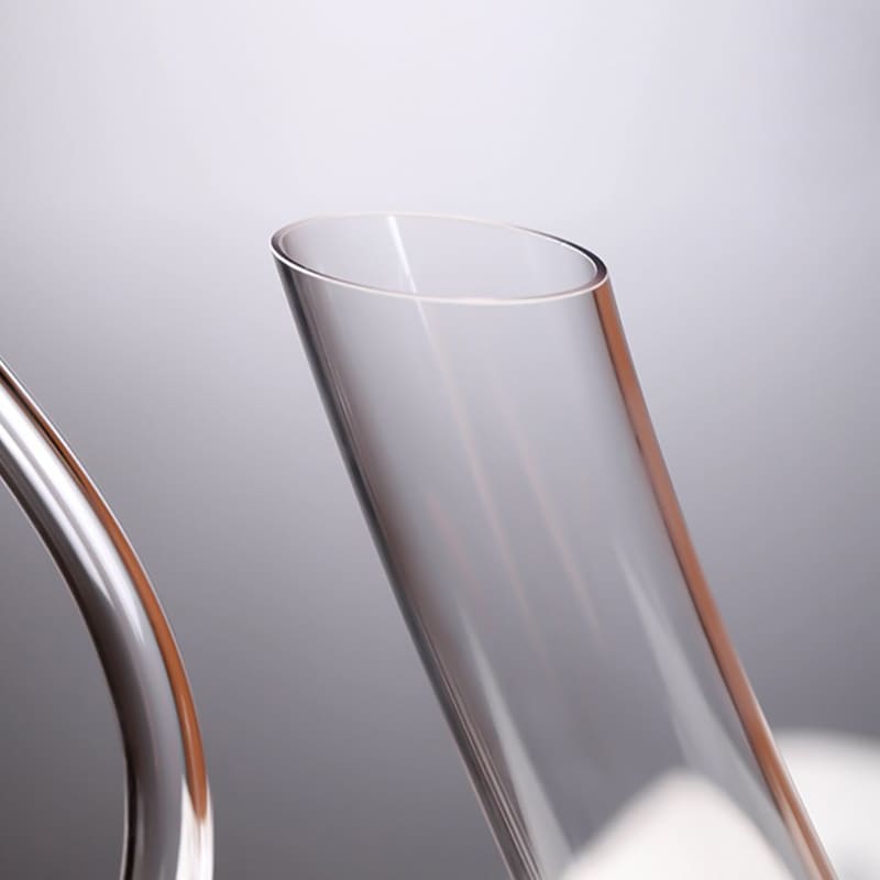 Decanter de Vinho Recipiente de Vidro Cisne Decantador Polihousi 13