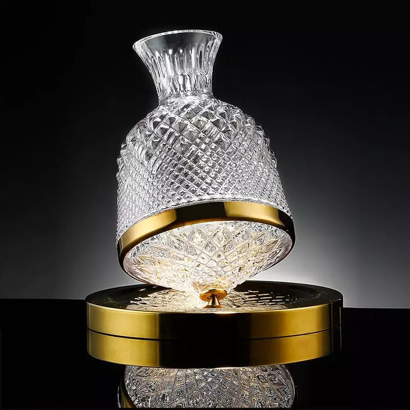 Decanter de Vinho Recipiente de Vidro Cristal Decantador Polihousi 14