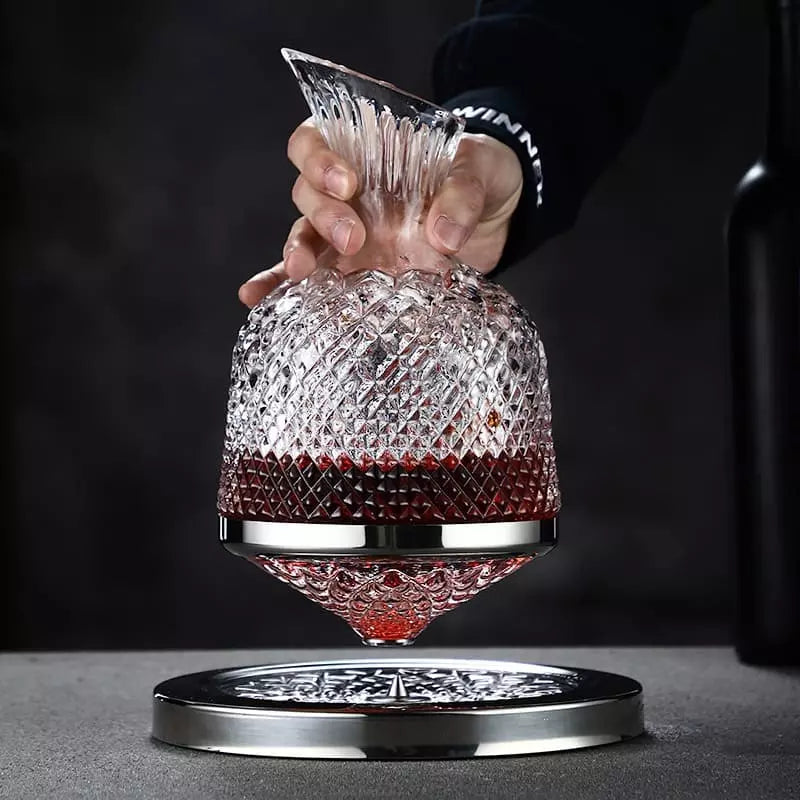 Decanter de Vinho Recipiente de Vidro Cristal Decantador Polihousi 15