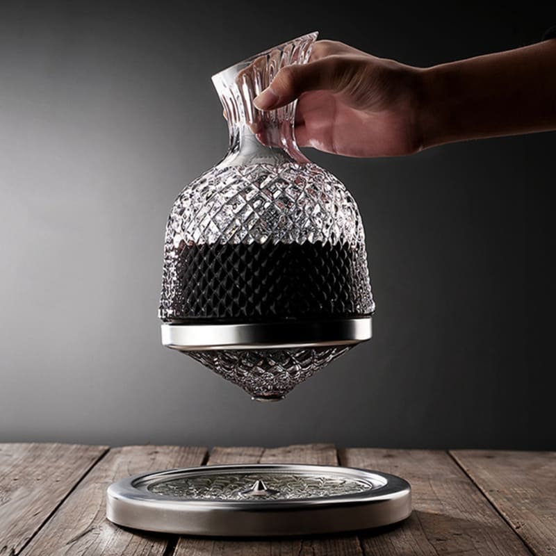 Decanter de Vinho Recipiente de Vidro Cristal Decantador Polihousi 2