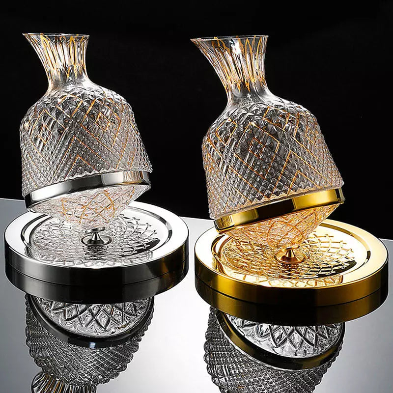 Decanter de Vinho Recipiente de Vidro Cristal Decantador Polihousi 18