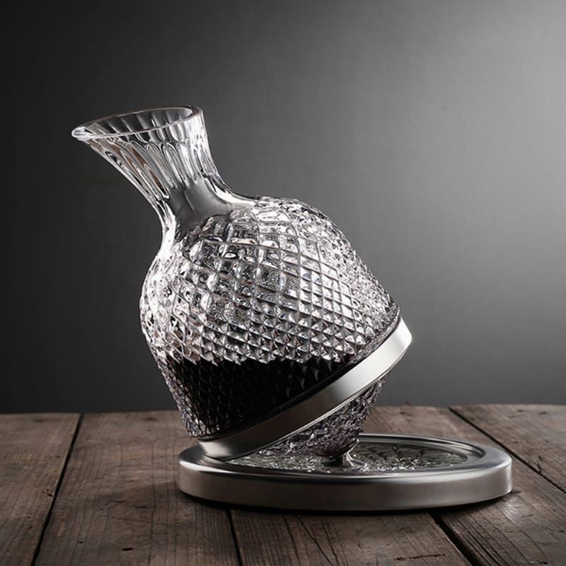 Decanter de Vinho Recipiente de Vidro Cristal Decantador Polihousi 4