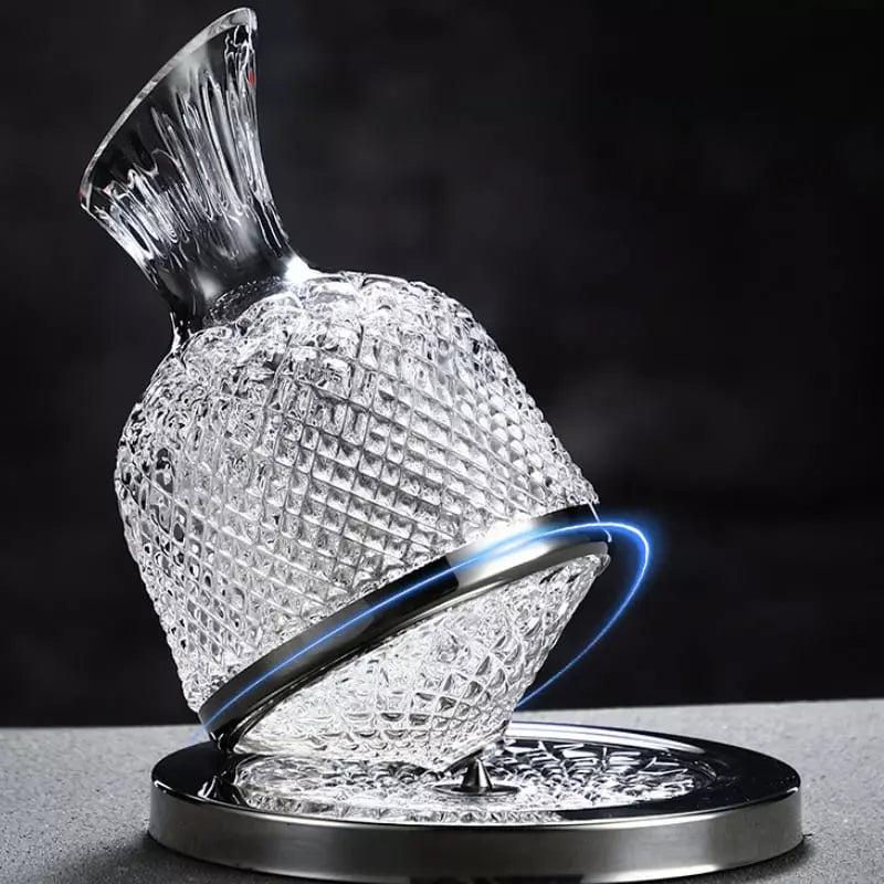 Decanter de Vinho Recipiente de Vidro Cristal Decantador Polihousi 6
