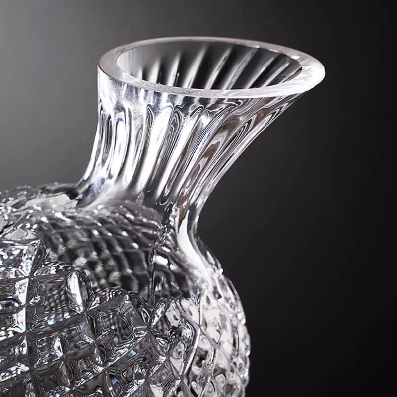 Decanter de Vinho Recipiente de Vidro Cristal Decantador Polihousi 11