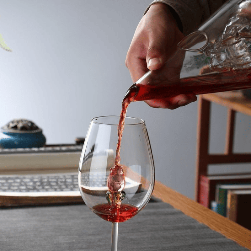 Decanter de Vinho Whisky Vidro Pirâmide Bar em Casa Polihousi 10