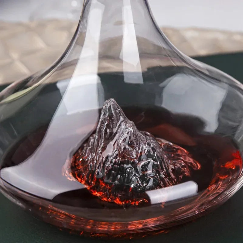 Decanter de Vinho e Whisky Vidro Iceberg Home Bar Polihousi 2