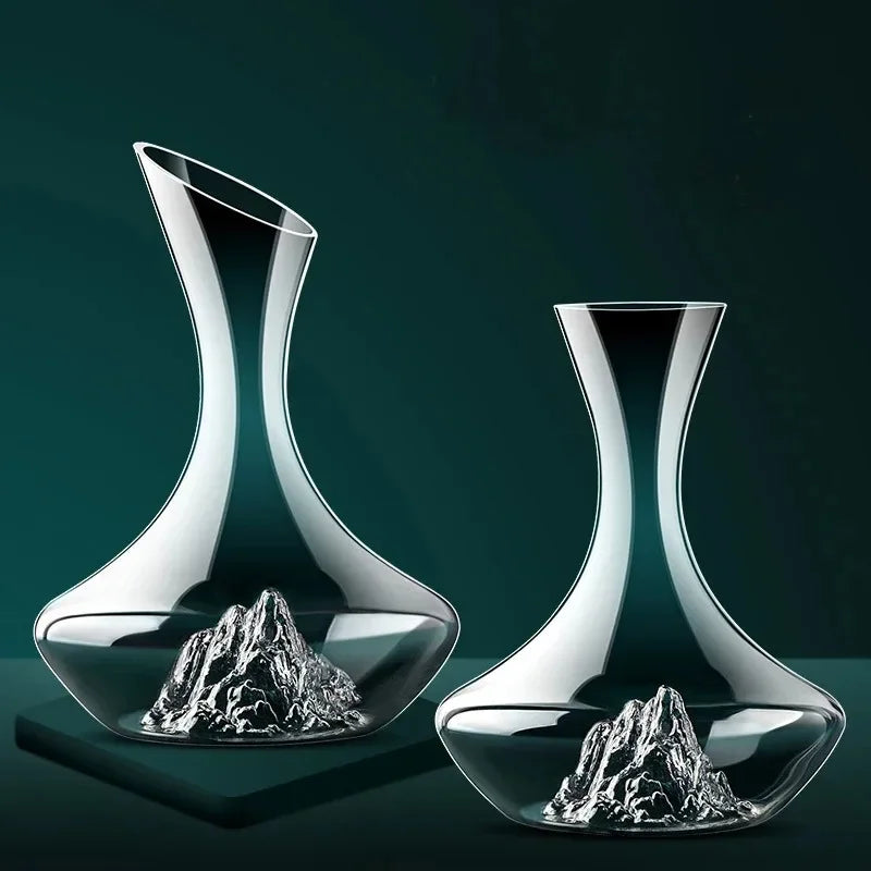 Decanter de Vinho e Whisky Vidro Iceberg Home Bar Polihousi 7