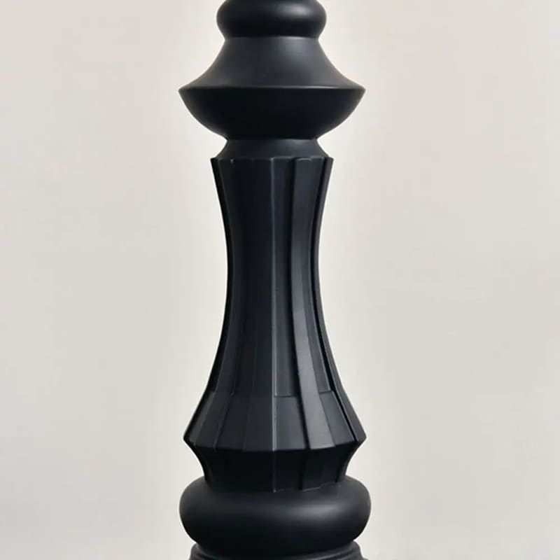 Decoração de Mesa Resina Estátua Peças de Xadrez Polihousi 7
