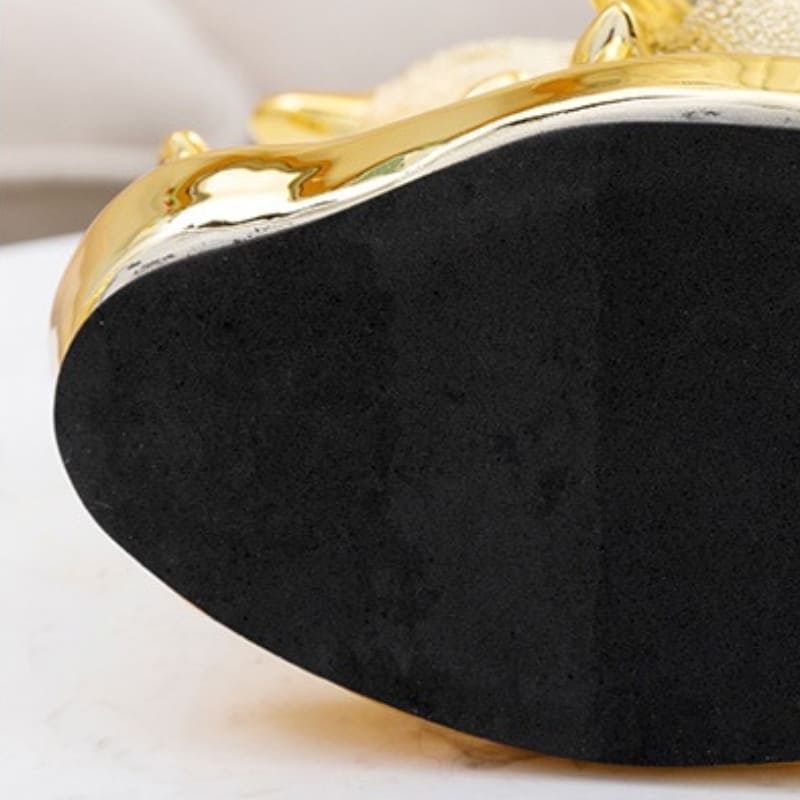 Decoração de Mesa de Luxo Cerâmica Estátua de Golfinhos Polihousi 9