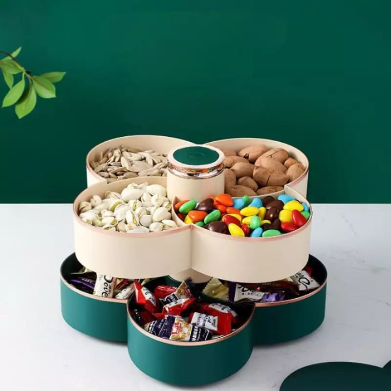 Dispenser Organizador de Alimentos Doces Frutas Giratório Polihousi 3