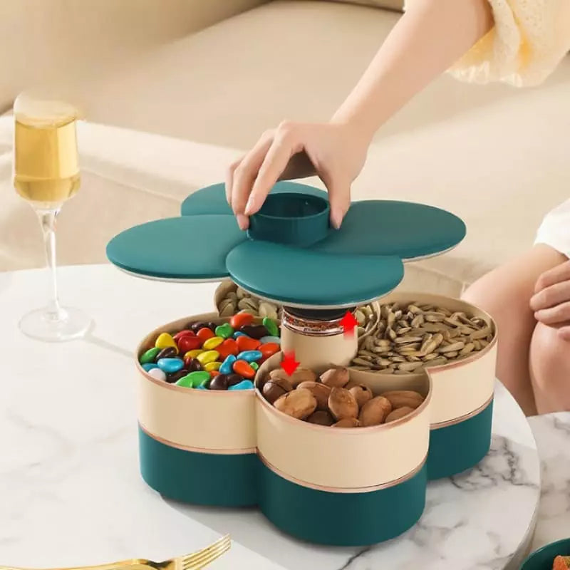 Dispenser Organizador de Alimentos Doces Frutas Giratório Polihousi 10
