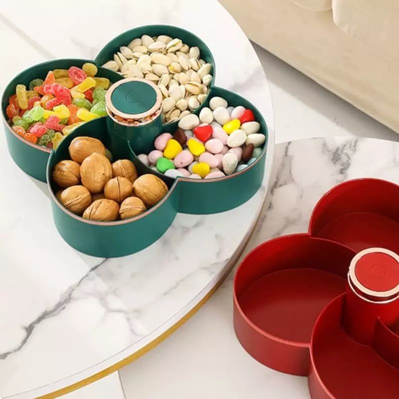 Dispenser Organizador de Alimentos Doces Frutas Giratório Polihousi 5