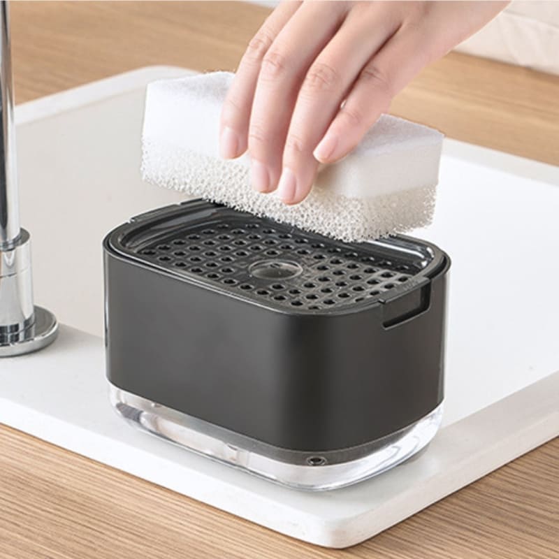 Dispenser de Detergente e Porta Esponja de Pia Polihousi 6