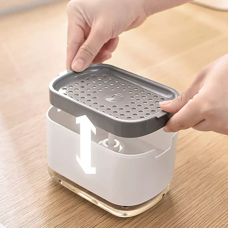 Dispenser de Detergente e Porta Esponja de Pia Polihousi 7