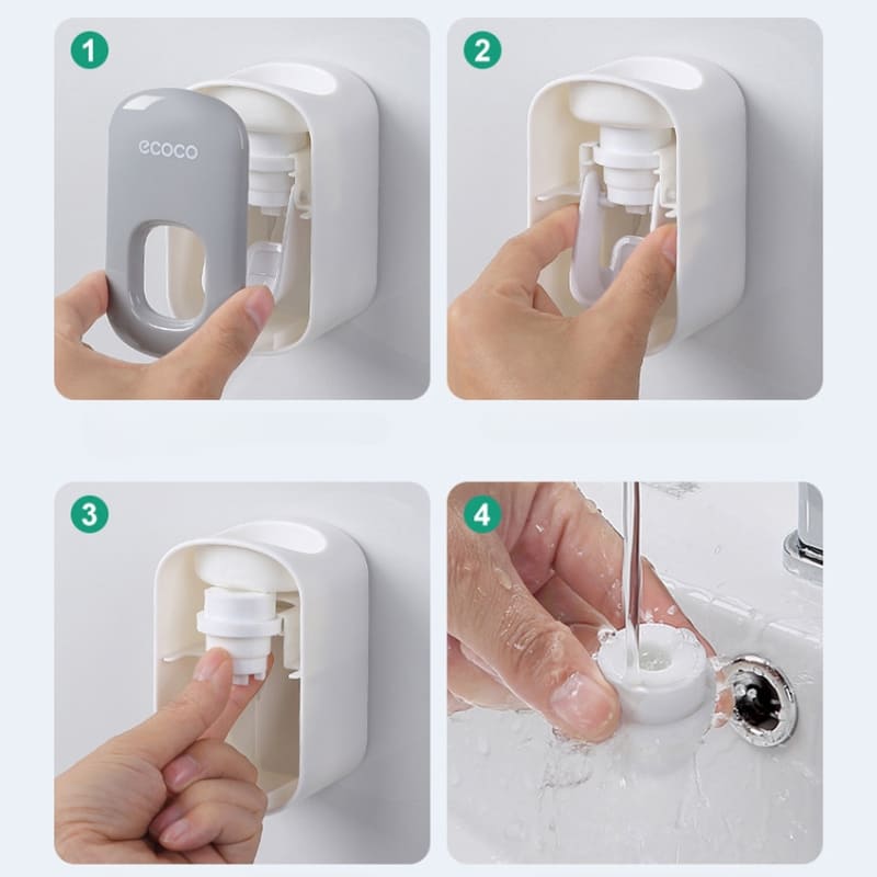 Dispenser de Pasta de Dente Inteligente Polihousi 11