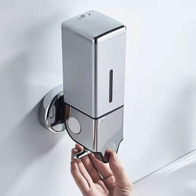 Dispenser de Sabonete Líquido Shampoo Condicionador Quadrado Polihousi 10
