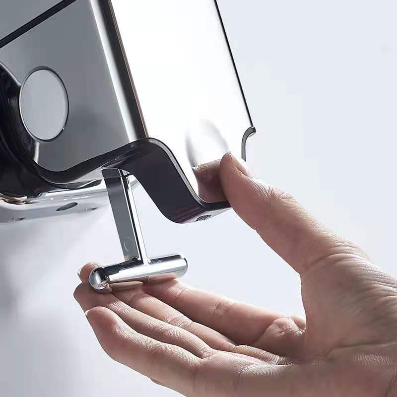Dispenser de Sabonete Líquido Shampoo Condicionador Quadrado Polihousi 13