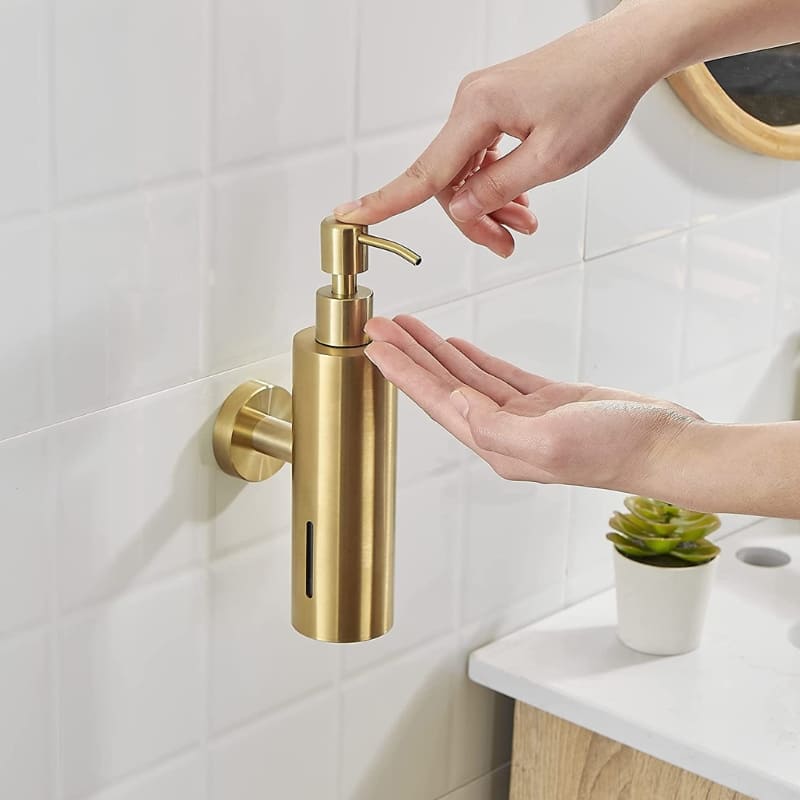 Dispenser de Sabonete Porta Sabonete Líquido de Inox Polihousi 1