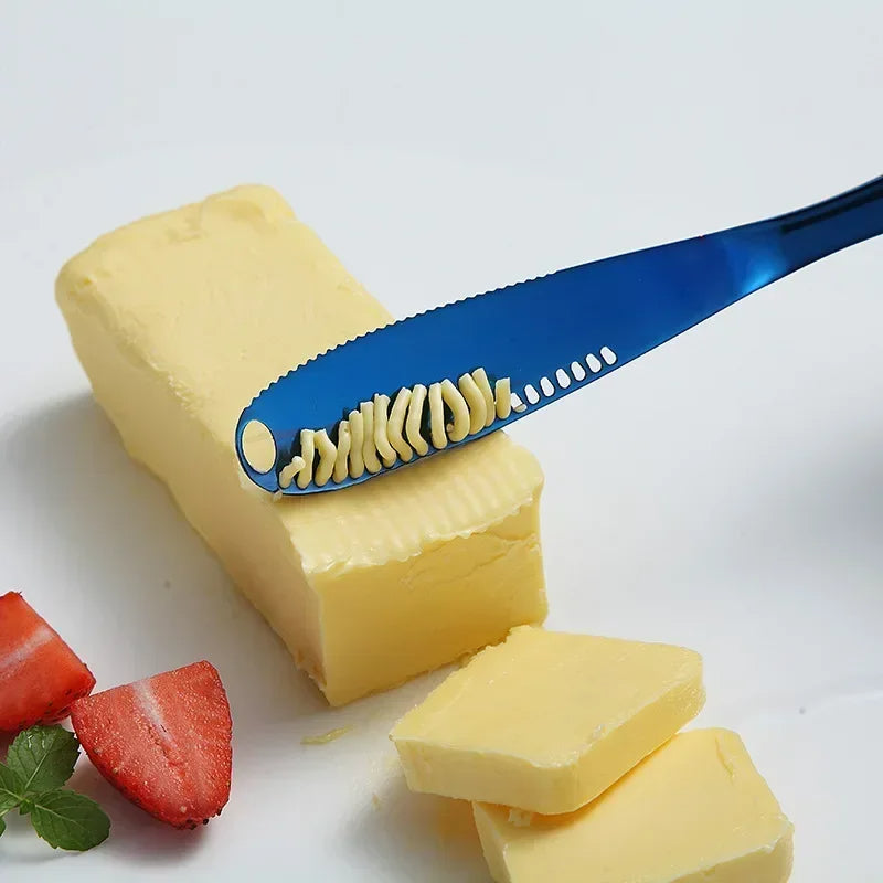 Espátula de Inox para Manteiga Faca Serrilhada Polihousi 5