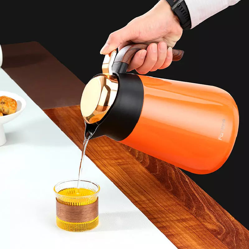 Garrafa Térmica Café Chá Inox 1.6L Polihousi 2