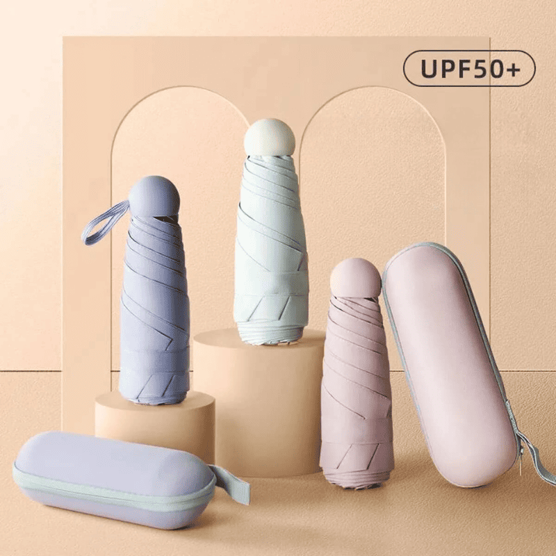 Guarda-chuva Mini Pocket Resistente Proteção UV Polihousi 6