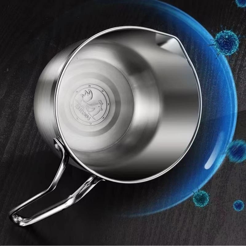 Jarra de Inox Separador de Gema com Tampa Polihousi 9
