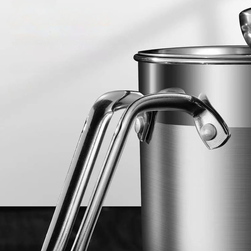 Jarra de Inox Separador de Gema com Tampa Polihousi 12