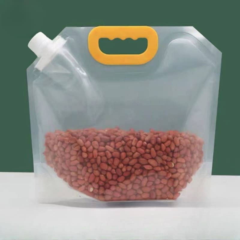 Kit 10 Sacos de Armazenamento Dispenser de Alimentos Polihousi