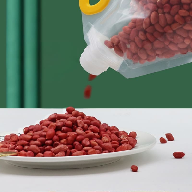 Kit 10 Sacos de Armazenamento Dispenser de Alimentos Polihousi